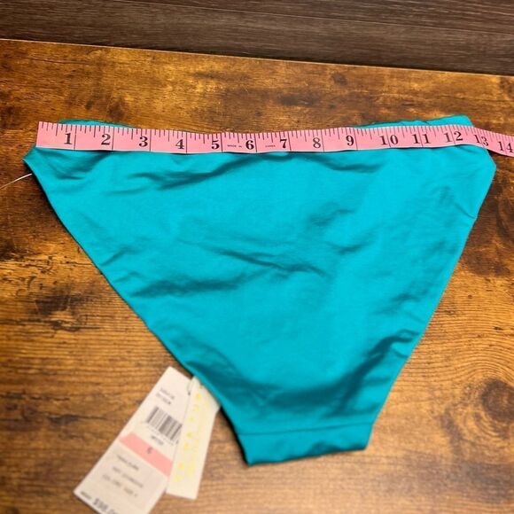 Trina Turk Women's Monaco Chain Hipster Bikini Bottom Ceramic (Teal), Sz 6. NWT - Picture 10 of 11